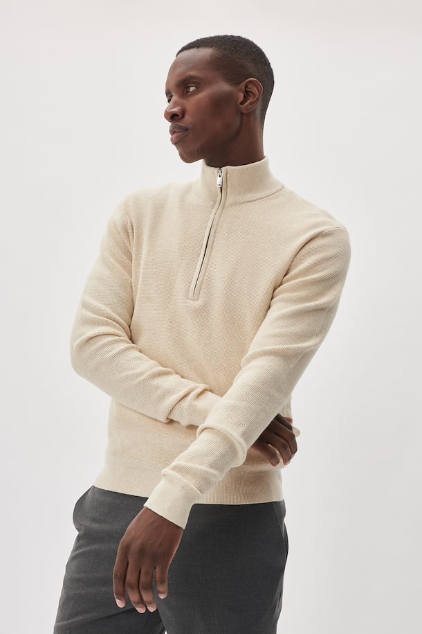 Oyster Gray Melange MAlagoon Pullover von Matinique – Shoppen 